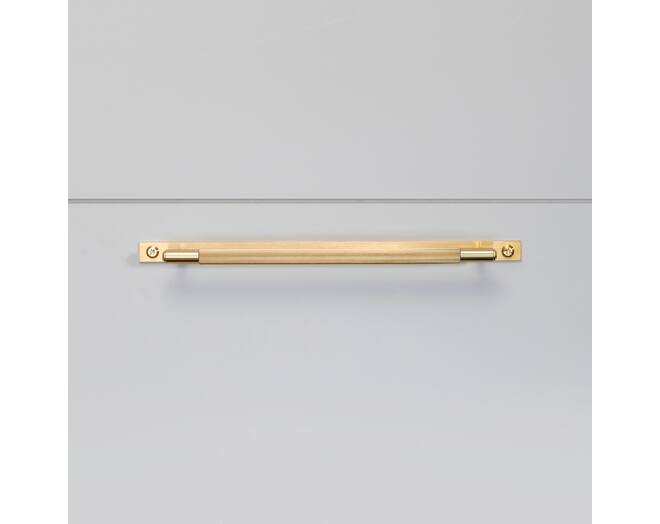 Pull Bar/Plate/Linear/Medium 290Mm/Brass (Non US)