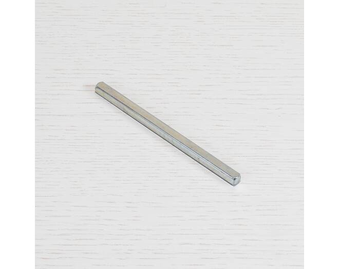 7Mm Door Handle Spindle (Plain) 130Mm Length
