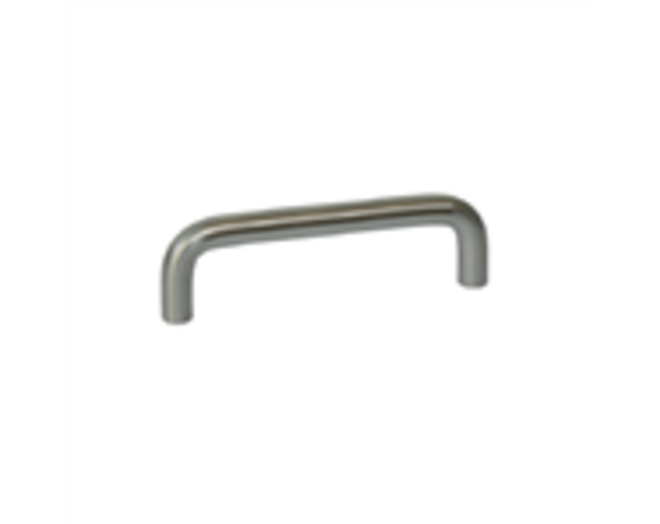 Greep 10x224mm recht RVS look, totale lengte 234mm