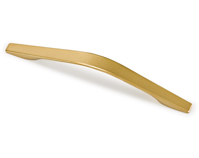 Greep FUJI geborsteld goud 320x20x32, hartmaat 224mm