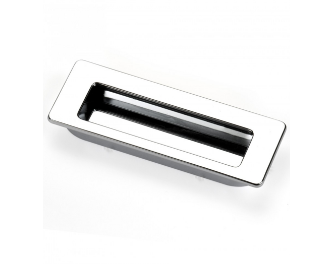 Komgreep glans chroom 83x36mm, inlaat 78x26x11mm
