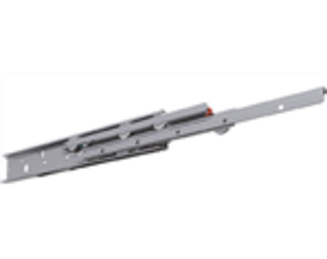 Ladegeleider RVS 500mm inhangsysteem, voor softclose