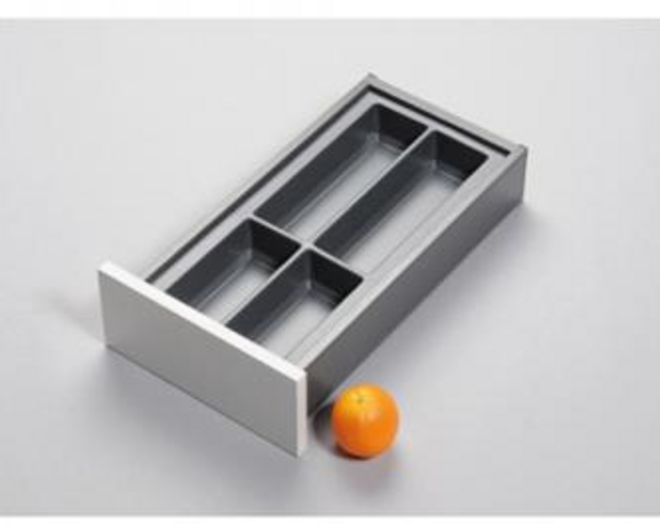 Bestekindeling LEGRA, Antraciet, C30, D 50 wd18