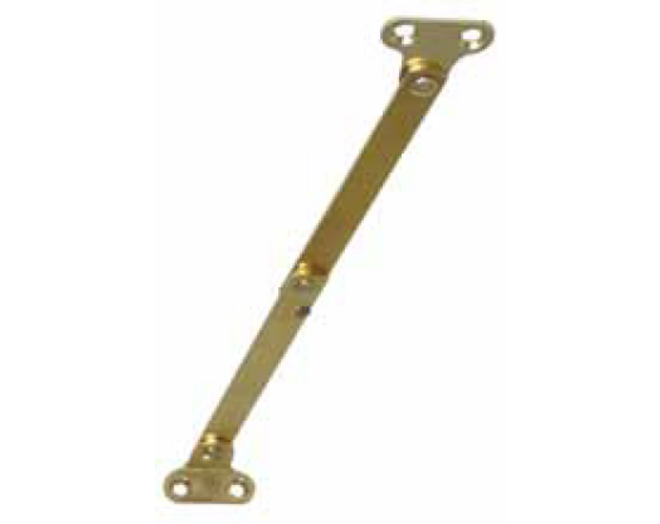 Klepschaar met stuit, lengte 200mm,  vermessingd, links