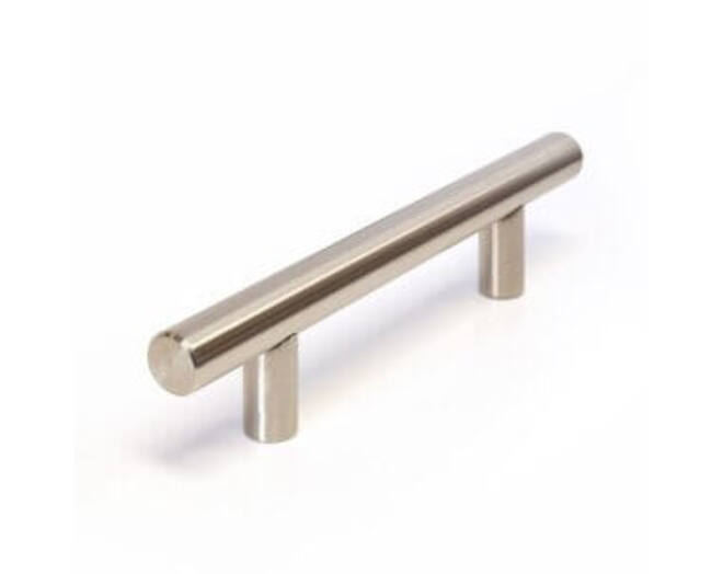 Relinggreep 19x128mm, RVS geborsteld HOL totale lengte 180mm