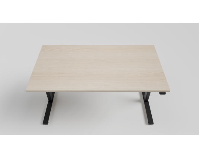 Bureaublad 2000x800x25mm Lindberg Eiken, inclusief 2 inserts
