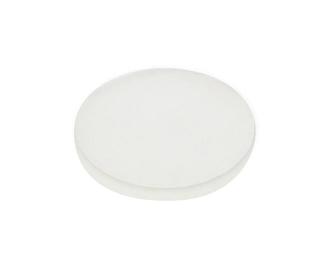 Deurbuffer zelfklevend, schotel 7mm x 1,5mm dik transparant
