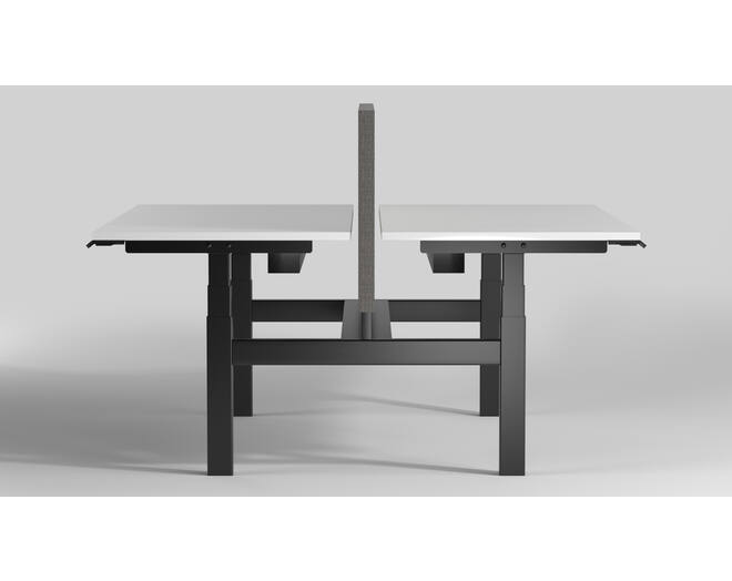 De Milano Duo. Kleur: Zilver RAL9006.