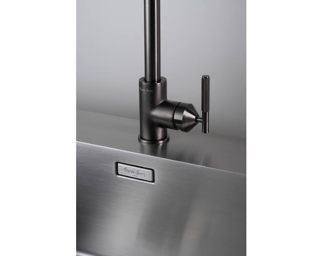 Type A Kitchen Tap/Linear/Mixer/Welders Black + Sp4688