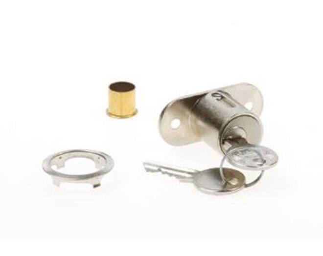 Drukcilinderslot 2960 mat vernikkeld, sluiting BN 0241