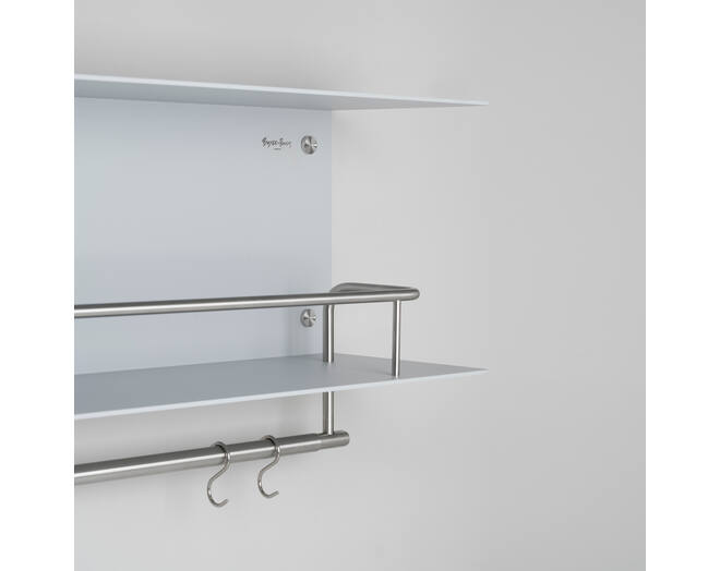 Hanger Shelf/Stone/Steel