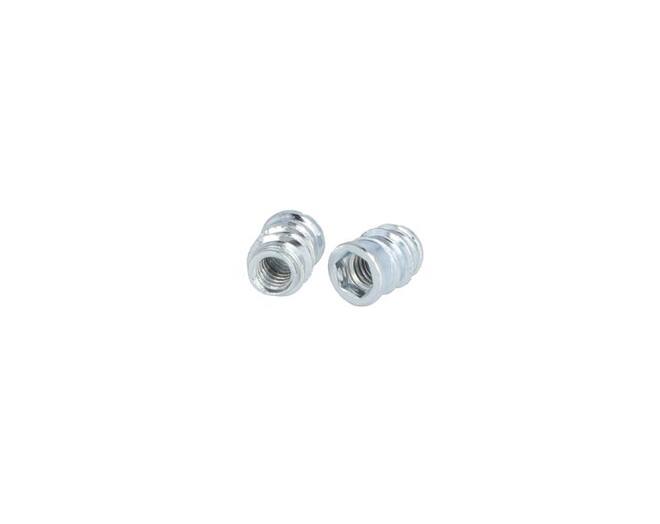 Rampabus staal verzinkt met rand M6 x 12mm kopdiameter 9.8mm
