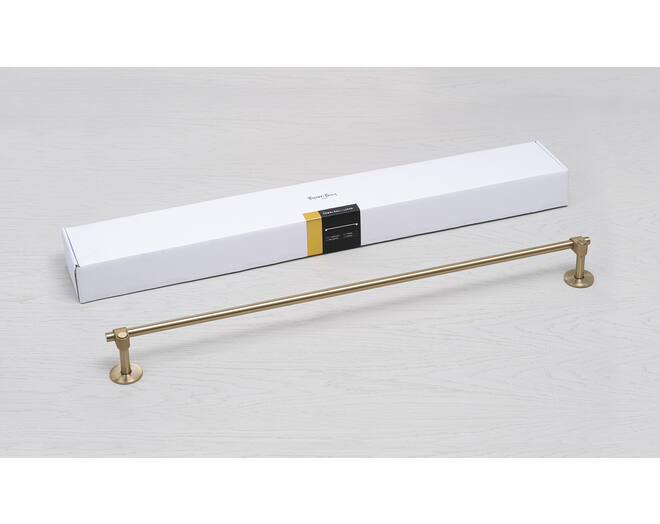 Towel Rail/Large 900Mm/35.4 Inches/Cast/Brass