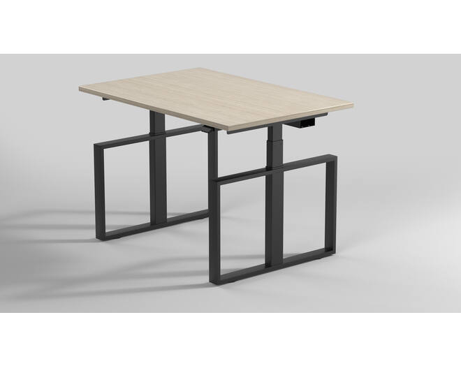 Square Enkel HS zwart inclusief frame 1000-1500mm.