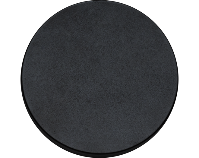 Rond 2.0 Two-pole switch -t.less - black alu