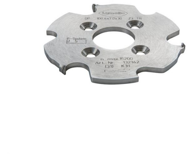 P-system groeffrees CNC ø100,4x7x30mm