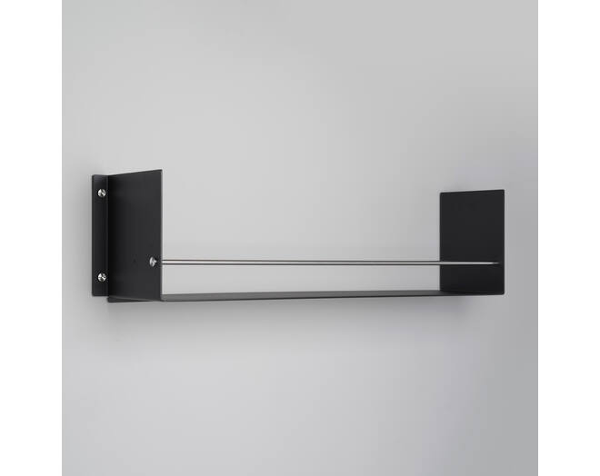 Girder Shelf/Black/Steel
