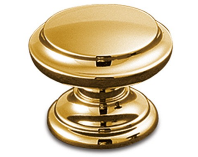 Knop METAL 846 brons geborsteld 30mm