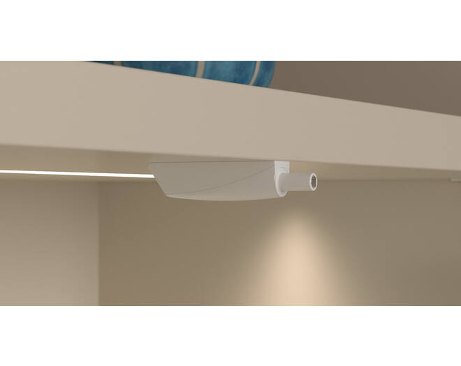 K Push Tech, lang, wit, buffer, slag 37mm