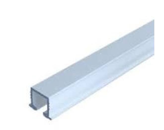Flagship 5 W loop- en geleiderail lengte 2500mm, aluminium