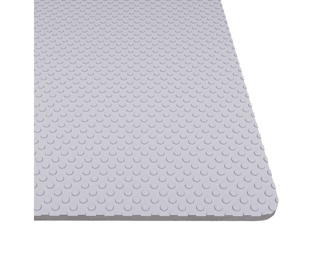 Antislipmat zilver hoog 480mmm, dik 1.2mm op rol van 20mtr