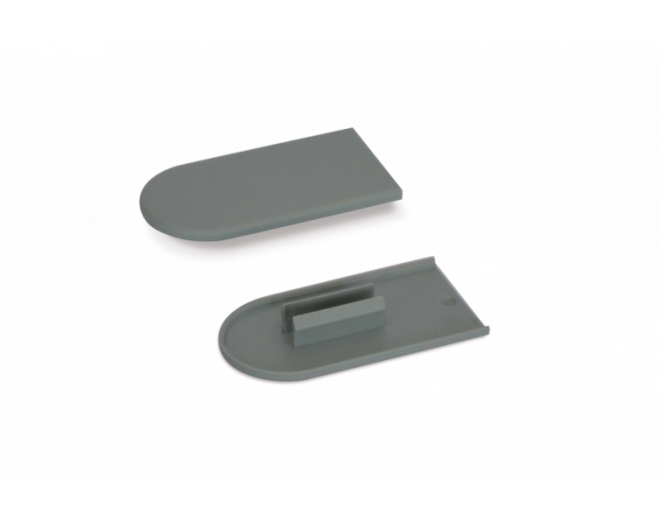 Cabineo afdekkappen, 2000 stuks ,ral 7005, muisgrijs