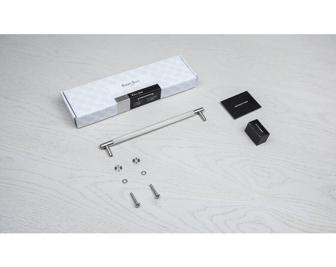 Pull Bar/Linear/Medium 250Mm/Steel