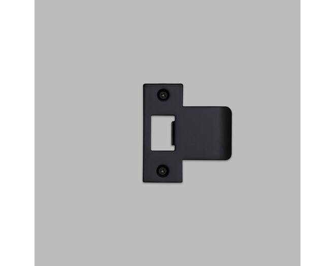 Strike Plate Kit/T Shaped/3 Inch Door/Black