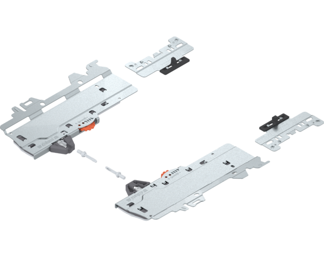 Tip-on Blumotion set Merivobox 10-20 kg NL 270-300mm