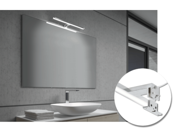 Aalto Chroom badmeubellamp; 13W-230V ±3000K