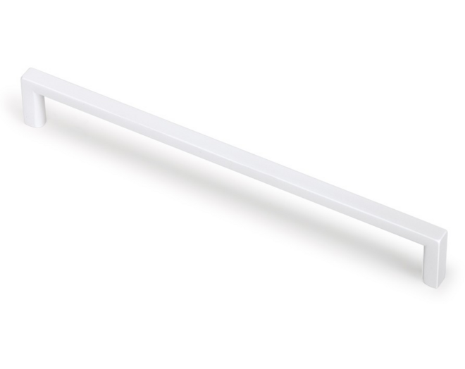 Greep BASIC mat wit 264x8x28mm, hartmaat 256mm