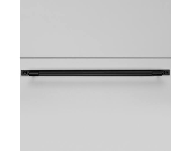 Pull Bar/Plate/Linear/Large 390Mm/Black (Non US)