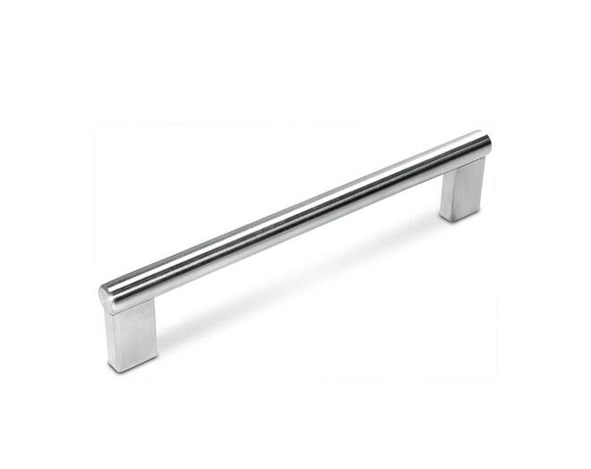 Greep 12x242mm RVS, buitenmaat 264mm, hoogte 34mm