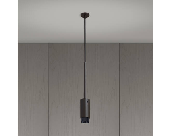 Exhaust Pendant/Cross/Graphite/Black