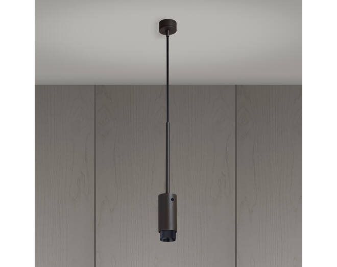 Exhaust Pendant/Cross/Graphite/Black