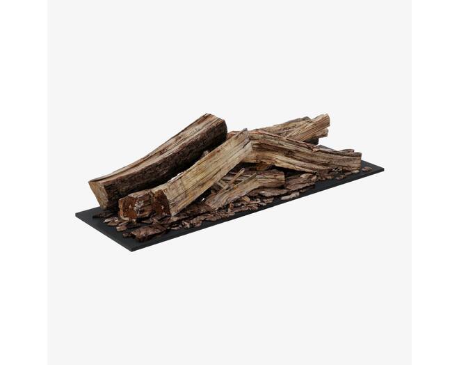 PureFlames - Real Logs 760x230x8mm - Vaperior 900