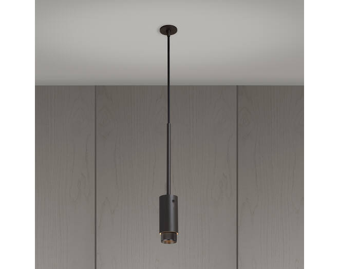 Exhaust Pendant/Cross/Graphite/Smoked Bronze