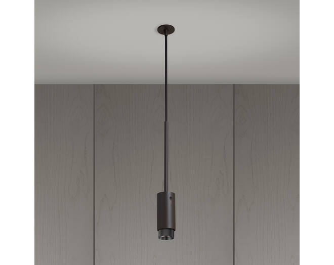 Exhaust Pendant/Cross/Graphite/Smoked Bronze