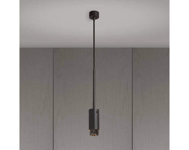 Exhaust Pendant/Cross/Graphite/Smoked Bronze