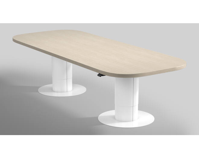 BARI DUO Round wit RAL9016