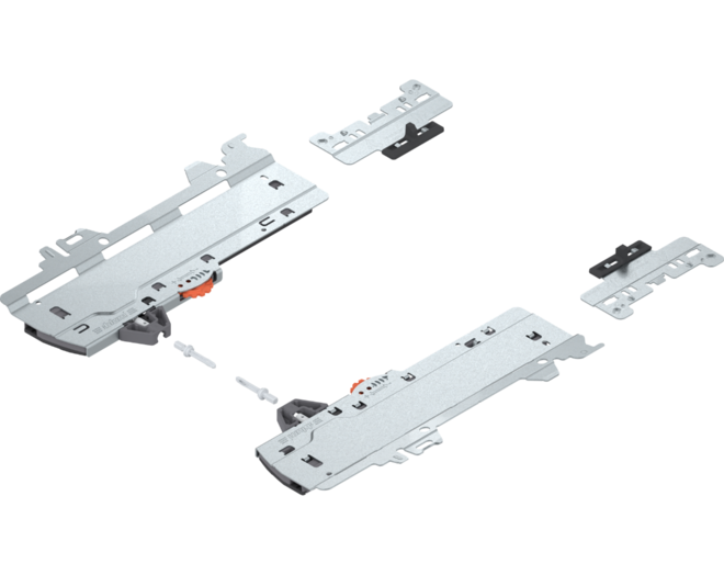 Tip-on Blumotion set Merivobox 35-70 kg NL 450-650mm