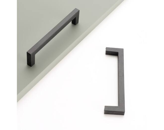 Greep Square glimmend chroom 10x96X106mm