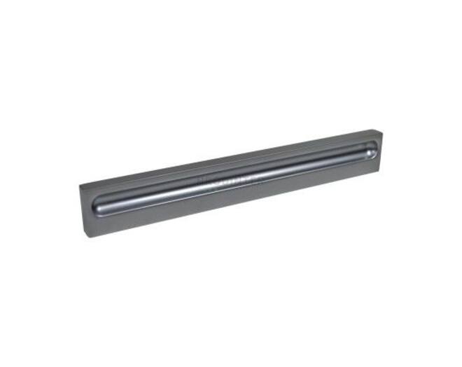 Greep  plat 150x20mm RVS look