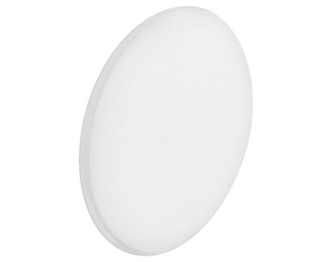 Afdekkap 13mm wit RAL 9016 zelfklevend, 20st per vel