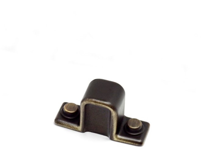 Knop RIVET Industrieel brons 56x20x30mm