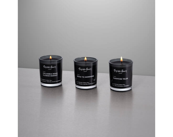 Road To Nowhere Collection/Scented Candle Set/Small X 3