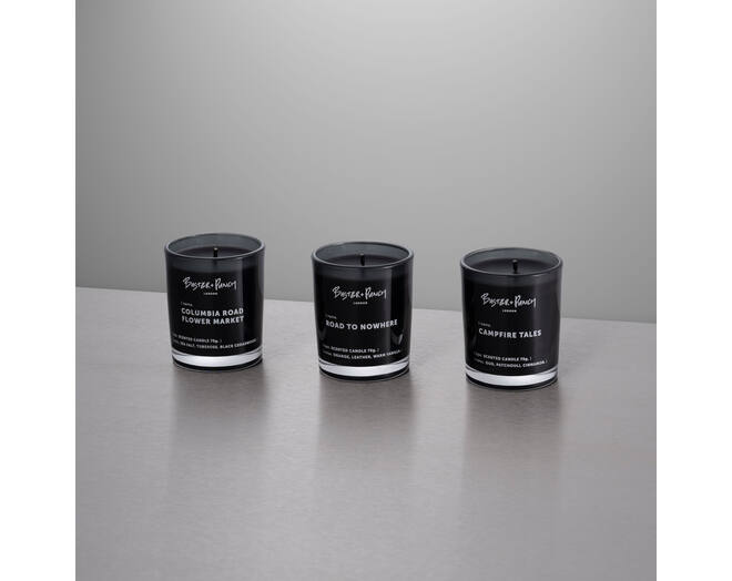 Road To Nowhere Collection/Scented Candle Set/Small X 3
