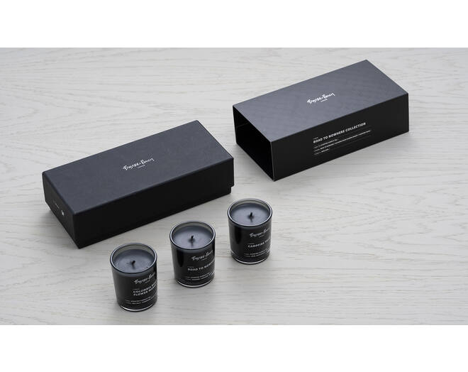 Road To Nowhere Collection/Scented Candle Set/Small X 3