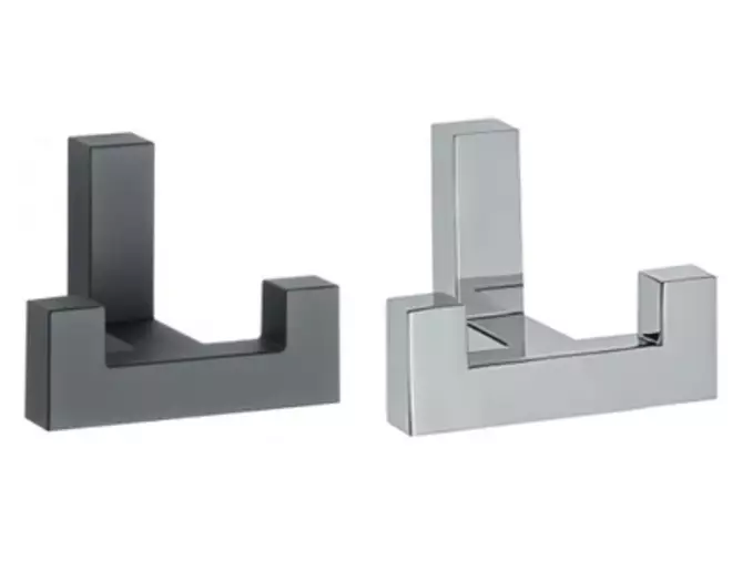 Jashaak RVS look dubbel 40 x 52mm diepte 40mm