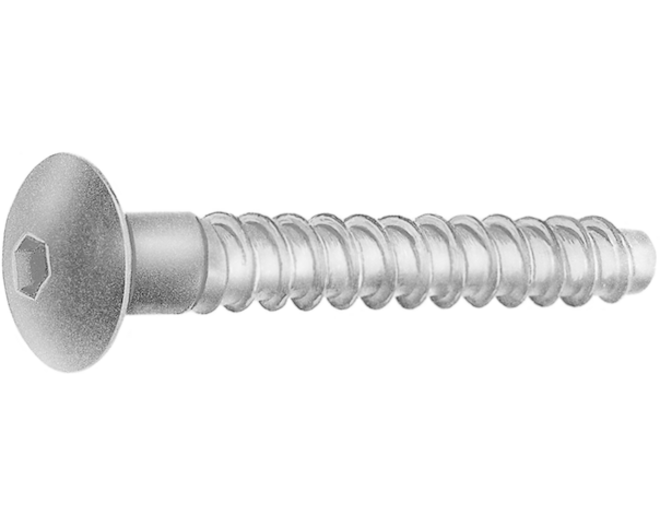 Confirmatschroef 7,0x70mm Bolkop SW4 verzinkt